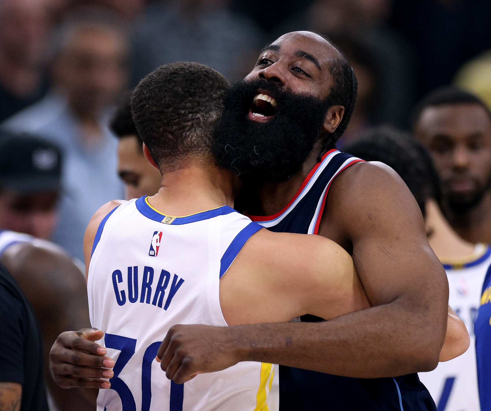  諸神黃昏！庫里哈登先后50+ NBA歷史首次兩名35歲以上球員轟50+！